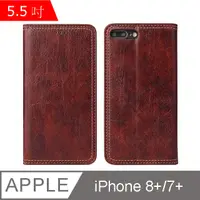 在飛比找PChome24h購物優惠-Fierre Shann 樹皮紋 iPhone 7/8 Pl