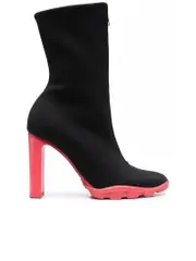 Alexander Mcqueen Tread Zipup Ankle Boots