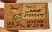 EMPTY Vintage Magic Marxie Atom Caps Box