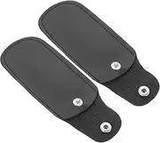 BIUDECO 2pcs Faux Leather Harmonica Case Lightweight Portable Storage Sleeve for Harmonica Protection Stylish Design for Musicians and Travelers