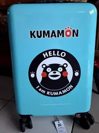 在飛比找Yahoo!奇摩拍賣優惠-【紫晶小棧】KUMAMON 熊本熊行李箱 20吋 旅行箱 登