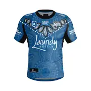NRL Rugby League Team Logo Mens Adults Indigenous 2024 Jersey Guernsey BNWT