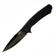 Ganzo Adimanti Skimen Shadow folding knife D2 Black G10