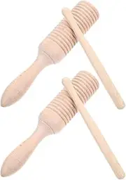 FUTUREORYY 2 Sets Kids Musical Instruments Set Wooden Orff Percussion Toys for Toddlers