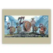 WARHAMMER 40 K, THE OLD WORLD - DWARFS, ORIGINAL ROYAL MAIL POSTCARD, YEAR 2023