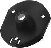 BELLIFFY Large Tv Jack Plate Black Electrical Plate Coaxial Connector Universal Socket Option
