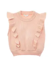Chlo Ruffle Wool-Blend Sweater