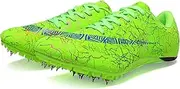 [Generic] Track and Field Shoes Men with Spikes Running Racing Shoes Cleats Sprint Jumping Shoes