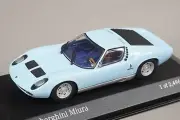 MINICHAMPS 1/43 Lamborghini Miura 1966 bright blue Diecast model 430103009