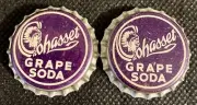 Kreb's Grape Soda 1950's Cork Lined Bottle Caps NOS Lot of 2 Youngstown, OH