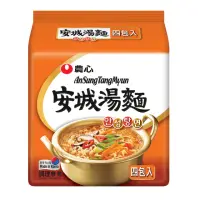 在飛比找momo購物網優惠-【NONG SHIM】農心安城湯麵4入(500g)