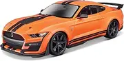 [Maisto] 1/18 Scale Model Compatible with Mustang Shelby GT500 2020 (Orange)