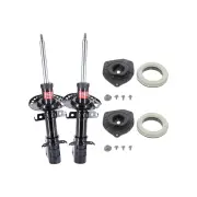 2 Front KYB Shock Absorbers Strut Mount Kit for Renault Kangoo X61 FWD Van 10-ON