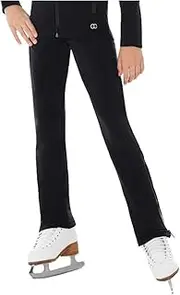[Mondor] 1011 Black Powerflex Girls Kids Figure Skating Pants