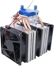 Water Cooling Kit, 12V Semiconductor Cooler System, DIY Closed Loop Water Cycle for PC and Electronics