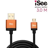 在飛比找Yahoo!奇摩拍賣優惠-【3C工坊】iSee Micro USB 鋁合金充電/資料傳