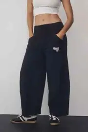 NWT Gola x Anthropologie French Trouser Pants Sz. Small "Black"