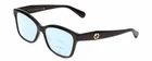 GUCCI GG0798O Women Cateye Multi-Focus Blue Light Filter Glasses Black Gold 55mm