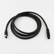 1x Firewire 800 400 9 to 6 Pin Male IEEE1394b BILINGUAL Cable Cord 6ft /1.8m