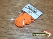 FLUORO ORANGE HARELINE MICRO ULTRA CHENILLE YARN - NEW FLY TYING MATERIAL