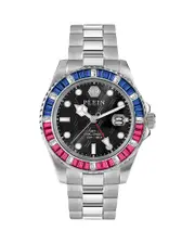 Philipp Plein Gmt-i Challenger Baguettes Watch, 44mm