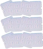 COHEALI 16Pcs Adhesive Book Covers Transparent Frosted Textbook Protectors for Students and Easy to Install Keeps Books Clean and Scratch