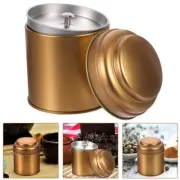 Holder Tea Storage Organizer Tin Can Food Containers with Lids