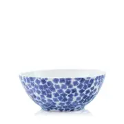 Vietri Santorini Flower Small Serving Bowl