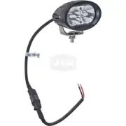 LED Flood Work Light 10W 1400 Lumens Polycarbonate Lens Oval 4"x3"
