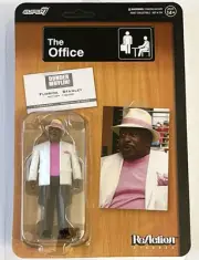 Super7 The Office Florida Stanley Hudson 3.75" Reaction Figures Rare Unpunched