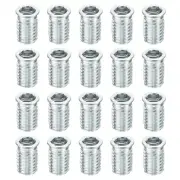 30Pcs Threaded Inserts, M10-1.5x25 Threaded Inserts for Wood Working Tools