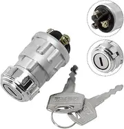 Universal Car Boat 12V 3 Position Ignition ON-Off Start Ignition Switch Lock W/ 2Key Ignition Key Lock Motorcycle Starter Switch