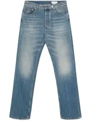 [Alexander McQueen] straight-leg jeans 50 Blue