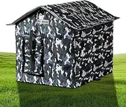 Weatherproof Cat Shelter, Detachable Cat Bed, Sunproof Cat Cushion Bed, Outdoor Cat Shelter, Cat Shelter for Garages, Cat Shelter for Porches, Cat Shelter for Balconies, Cat Shelter for Backyards,