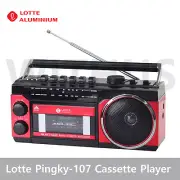 Lotte Pingky-107 Portable Retro Radio&Cassette Player Converter Recorder USB/SD