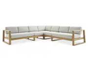 Rio Outdoor Extended L-Shape Sectional Sofa