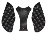 Eazi-Grip Triumph Daytona 660 Tank Grips (Black)