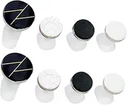FOMIYES Flexible Japanese Finger Splitter Silicone Nail Art Separators for Toe for Home Salon Nail Art Set