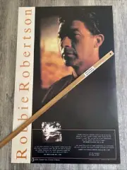 VINTAGE POSTER: ROBBIE ROBERTSON Debut Album (Original InStore 1987) The BAND