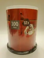 TDK CD-R 100 Pack 80 Minutes For Computer Burning 52X Compatible