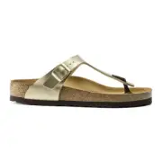 Birkenstock Gizeh Birko-Flor Sandals - Regular - Gold - Women