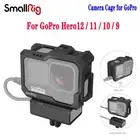 SmallRig Vlog Camera Cage Kit W/ Cold Shoe Mount for GoPro Hero 12/ 11 / 10 / 9