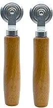 Tracing Wheel - Perforator Tool with Wooden Handle | Sewing Tool Needle Point Tracing Wheel | Sewing Marking Spacer Perforation Cutter | Needle Point for Hobbyists Designers and