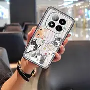 Phone Case Compatible with Redmi Note14 Pro+ 5G, Mobile Case Phone Pouch Durable Waterproof Shockproof Protective Fashion Design Cartoon TPU