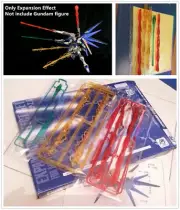 Fire Dragon Expansion Effect set for 1/100 MG Freedom 2.0 model