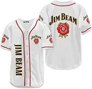 [fat mummy] Vodka Baseball Jerseys Alcohol Shirts for Men Women Whiskey Shirts Christmas Alcohol Baseball Jersey