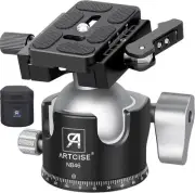 46mm Low ProfileTripod Ball Head with Lever Release ARTCISE Heavy Duty Ball Head