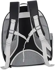 TOYANDONA Cat Backpack Expandable Back Panel Pet Carrier for Travel Mesh Shoulder Bag Pet Carrying Outdoor