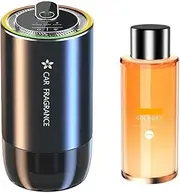 Car Air Freshener Smart Fragrance Diffuser 1000mAh Aroma Humidifier Starry Light Smell Distributor Interior Car Accessories(with 50ml Gulong)