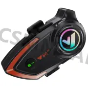 Wireless Noise Reduction Motorcycle Helmet Intercom Headset Bluetooth Hands-Free